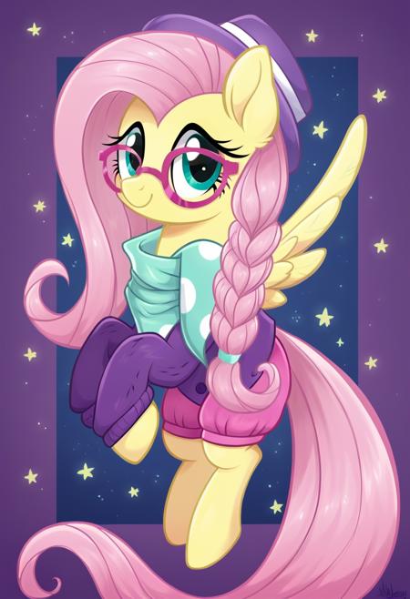 My Little Pony/MLP G4 Fluttershy, clothes Hipstershy
