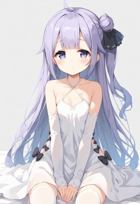 unicorn \(azur lane\) halter dress  china dress  nurse  priest