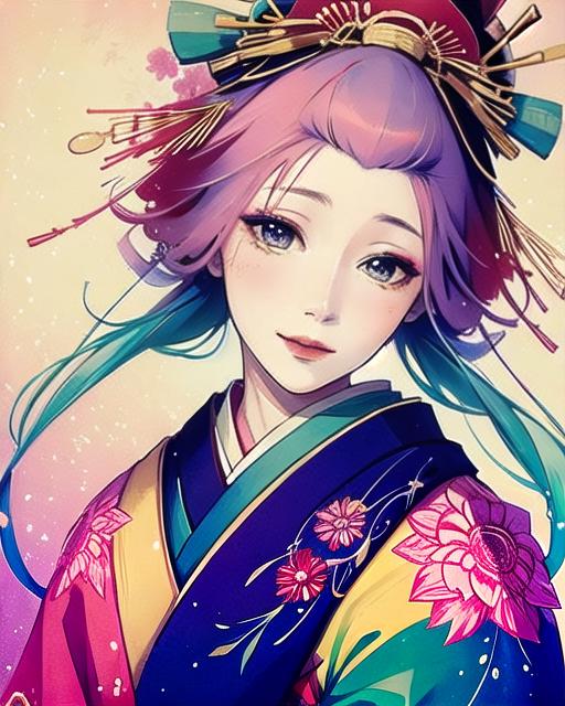 Oiran Traditional Fashion image by KimiKoro