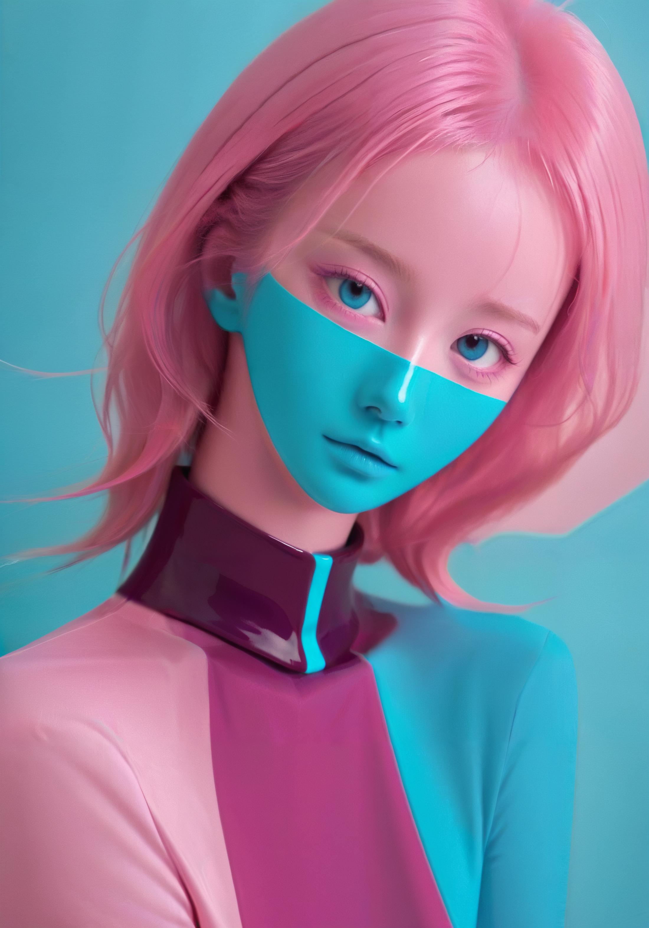 AI model image by Shan_bailing