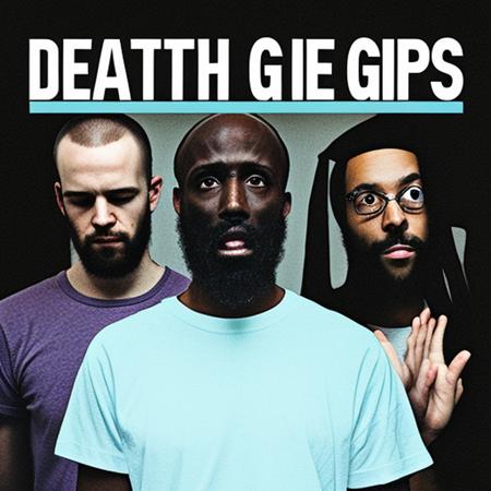 Death Grips for Cutie, albumcover style