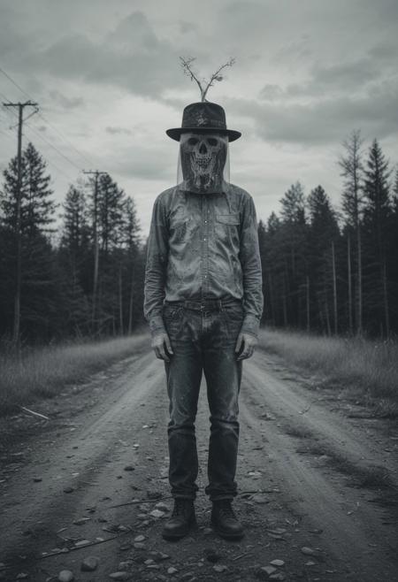full-length images (full-body images), America wears the cursed sparkle hat of destruction!, macabre surrealism, bypassing rationality, evil after image, double exposure, evil echo image, echo image, refection, sidelit,  masterpiece from an evil dimension, film grain, noise offset, Getty Images quality photograph, surrealist horror photograph, melancholy terror and regret , multiple-exposure photograph, UHD, very slow shutter speed to capture motion, experimental lighting, experimental angles, strong fisheye-lens/ intense fisheye-view photograph,