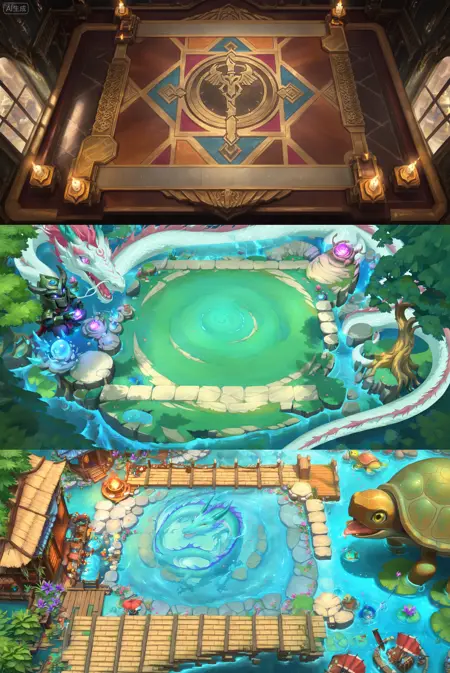 HEZI_ Cloudtop Chessboard XL<HEZI_云顶棋盘xl>