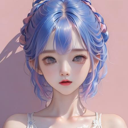 ishizuka,
best quality, very high resolution, (photorealistic:1), 1 girl, with Bralette dress, short hair, korean girl, formal, head, face only, (face only) , (official, front ), pink lips
Negative prompt: 2girl, grid,
Steps: 20, Sampler: DPM++ 2M Karras, CFG scale: 7, Seed: 2919209815, Size: 512x512, Model hash: fbba038bcd, Model: ishizuka-person-878-ishizuka-1