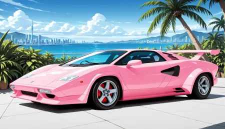 Lamborghini Countach Illus