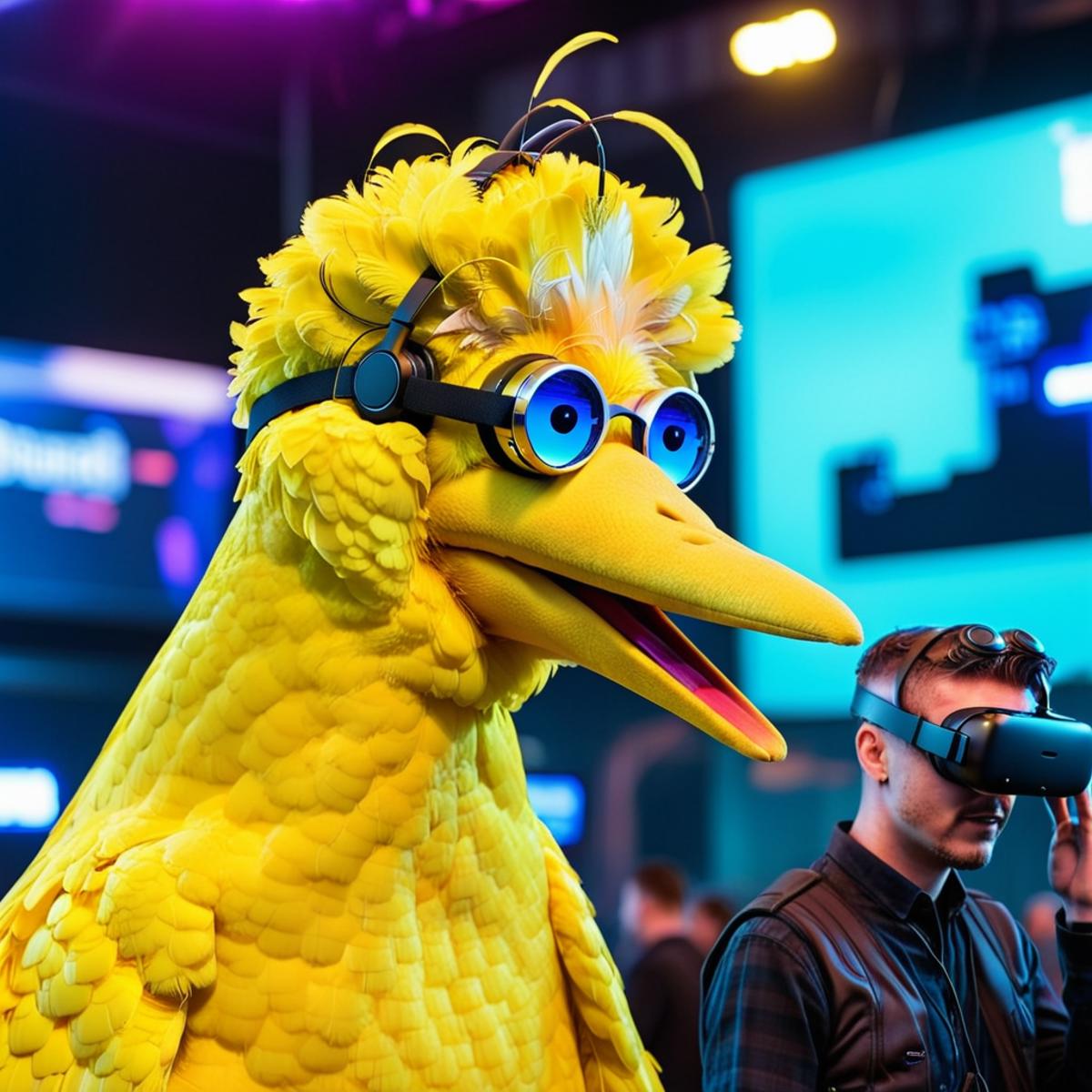 Big Bird - Sesame Street - SDXL image by PhotobAIt