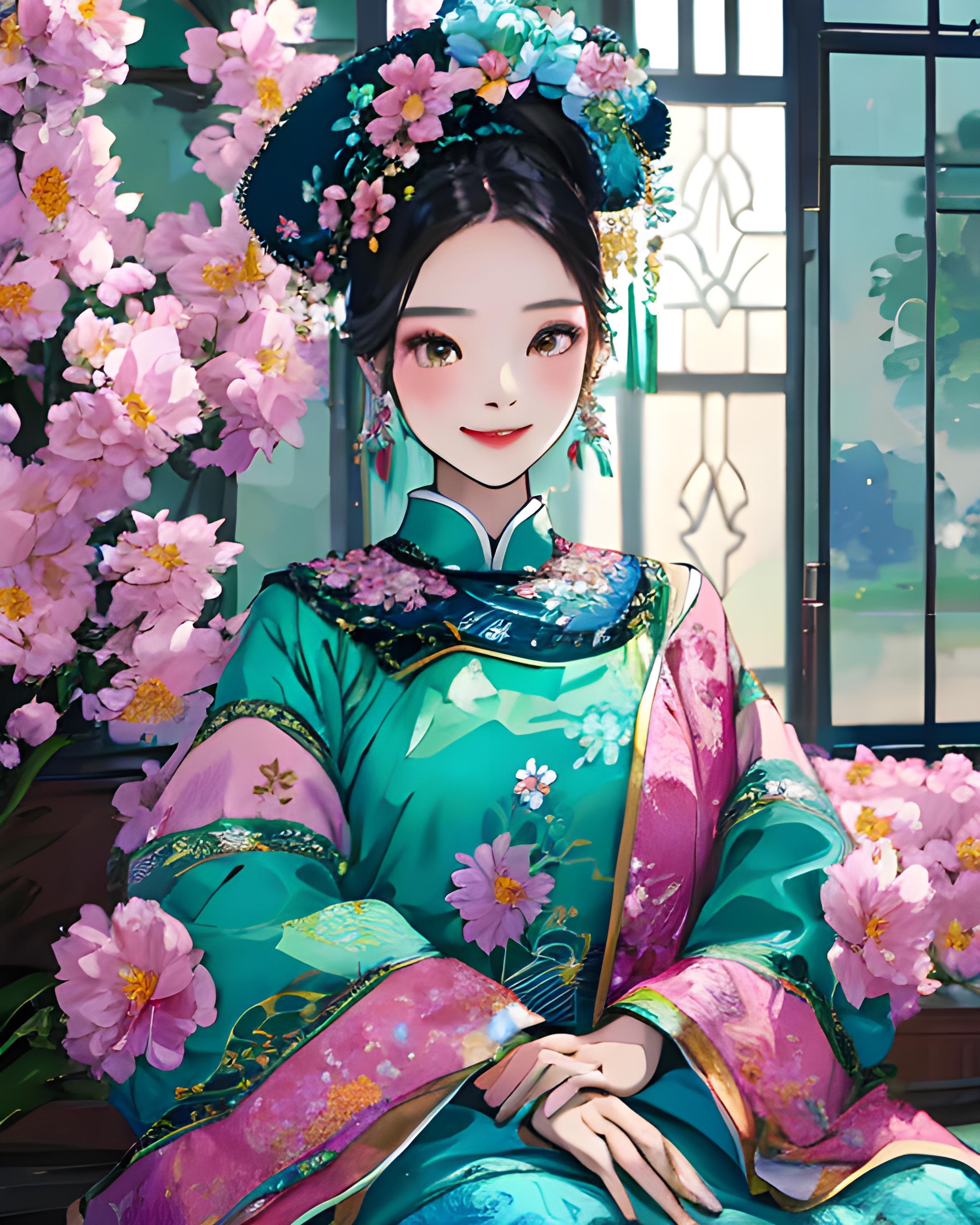 QingFashion - Qing Dynasty Women's Hairstyles and Clothing image by KimiKoro