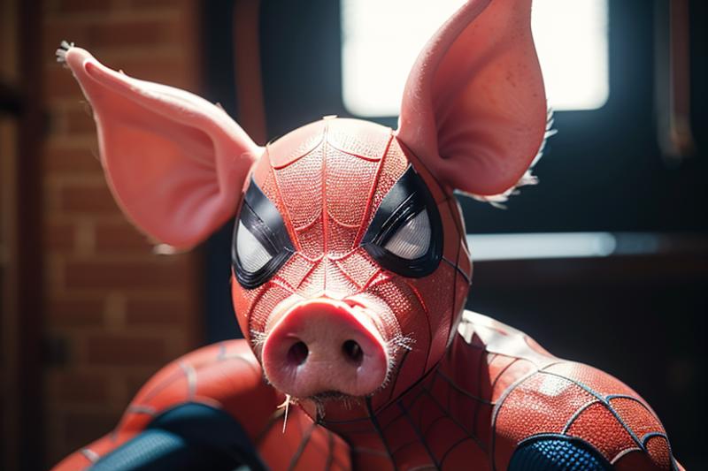 Spider Pig, Spider Pig, Does What a SPIDER PIG does image by ssugar008