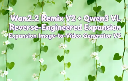 Wan2.2 Remix V2 + Qwen3 VL Reverse-Engineered Expansion Image-to-Video Generator V2