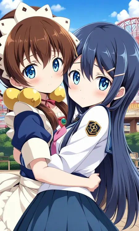 Maizono Family Pair (舞園一族コンビ) - Nisekoi (ニセコイ)