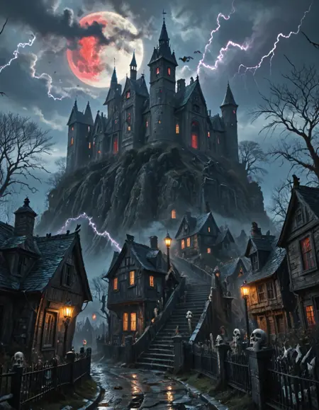 🎃Halloween : Dark Town - Pony 🎃