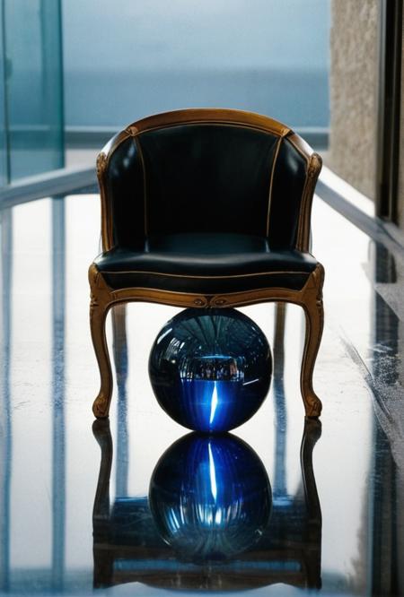 (analog photo of comfortable chair and table)(glass sphere with spark magnetically contained in the center of the glass sphere placed on sapphire floors in far above heavlies far above all principalities or powers)(Heavenly light)That he would grant you, according to the riches of his glory, to be strengthened with might by his spirit in the inner man
<lora:LCM-LoRA-XL_V1:0.21>
<lora:SDXLHighDetail_v5:0.3>
<lora:sdxl_photorealistic_slider_v1:1.2>  
<lora:Great-Lighting-XL_V1:0.8> great lighting