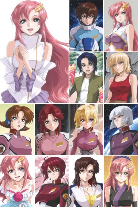 [illustrious XL] 11in 1，Hisashi Hirai/平井久司 《Mobile Suit Gundam SEED》/《高达SEED》- Artist Style