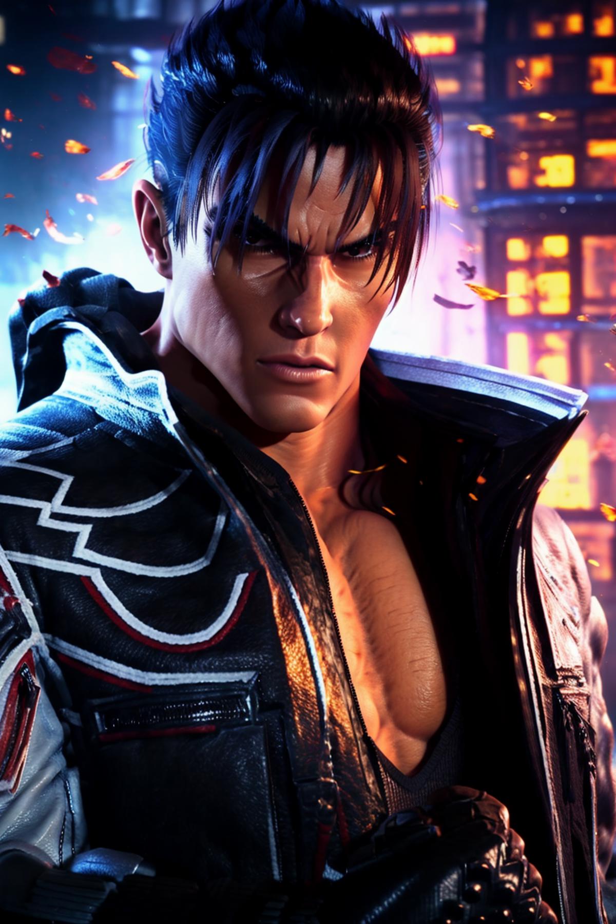 tekken jin_kazama | tekken 8 image by iiiiiphoenix