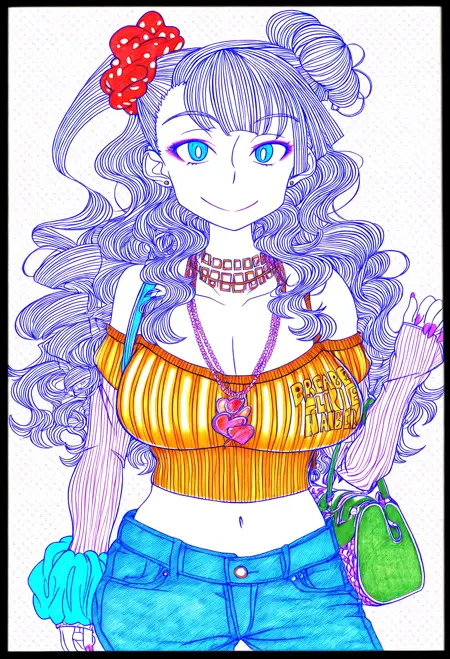 Oshiete! Galko-chan おしえて！ギャル子ちゃん - Manga Style [Illustrious]