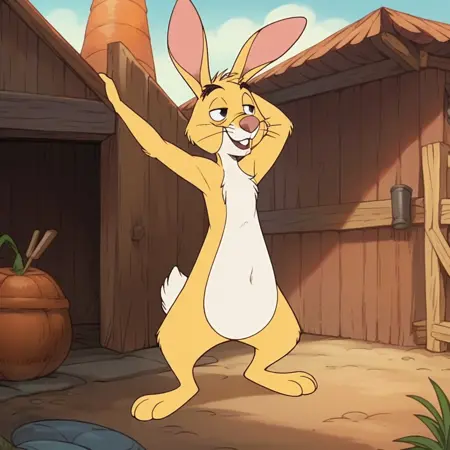 Rabbit winnie the pooh
