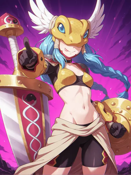 Digimon - Minervamon (ミネルヴァモン) illusXL