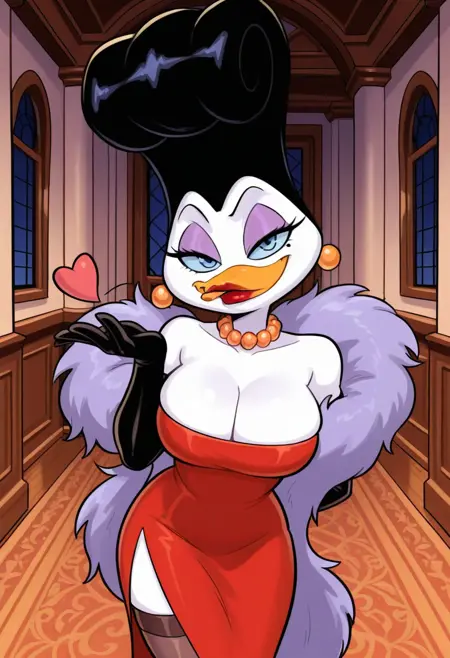 [Pony/Illu] Featherika von  StrangeDuck (Ducktales)