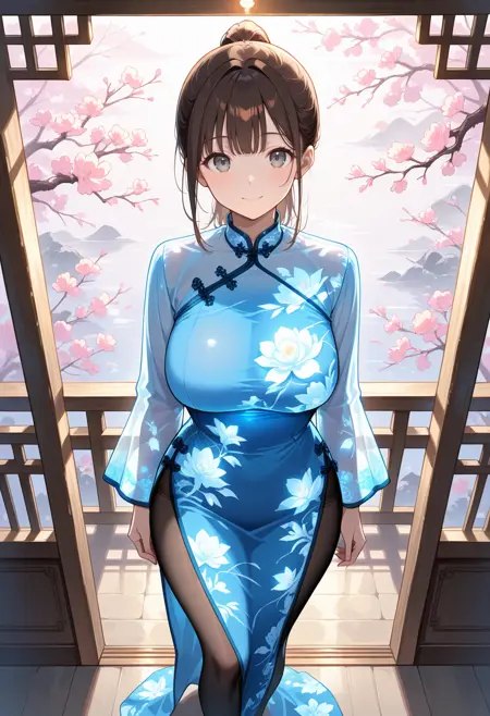 Glowing Cheongsam(China Dress)