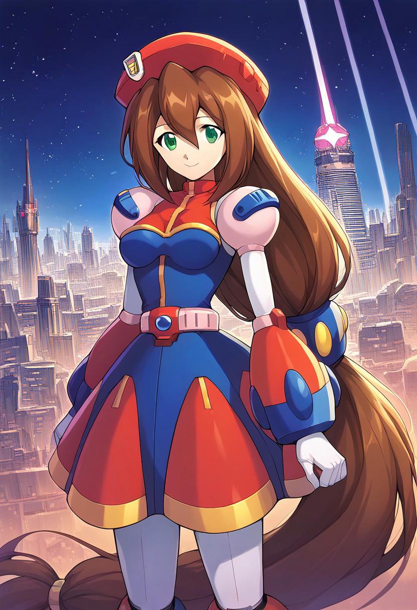 Mega man x a night with iris civitai