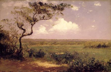 (style of Charles Conder:1.05), a painting,scenery,scene painting, plantation ,orchard ,hedgerow,thicket ,garden , Lava Tube ,