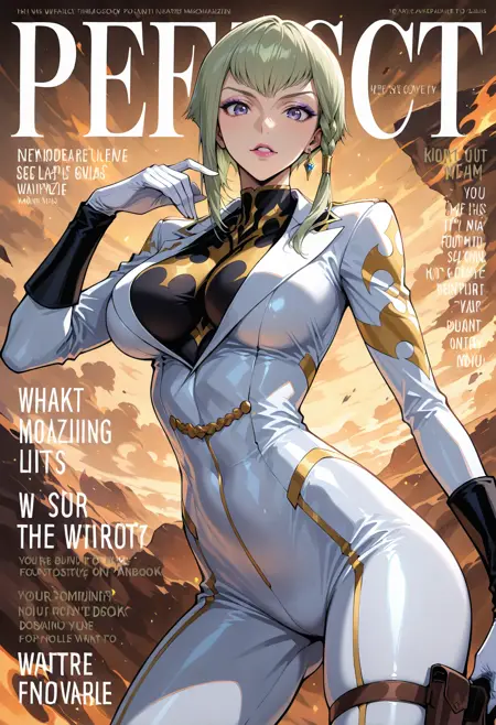 Nonette Enneagram (ノネット・エニアグラム) - Code Geass: Oz the Reflection