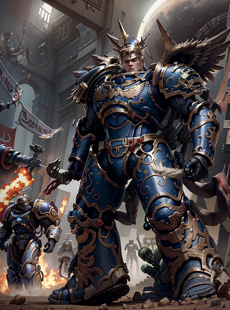 Roboute Guilliman, the Avenging Son image by ccaraxess