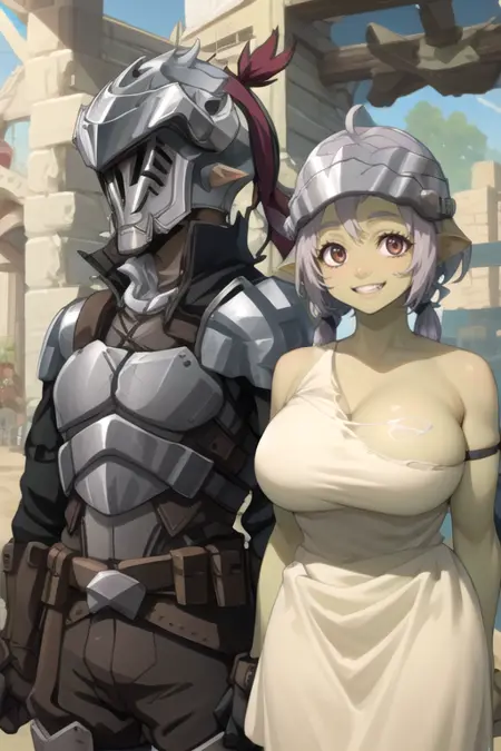 Goblin Slayer x Haruna (Goblin Slayer x Slime Isekai)