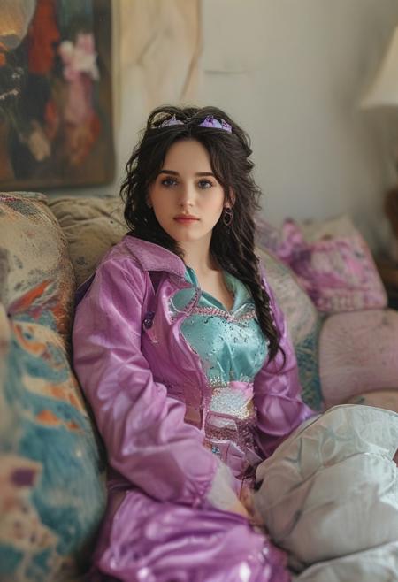 starlight glimmer, good quality , great quality , best quality ,  master quality , perfect quality  ,  ,  , on couch , looking at viewer