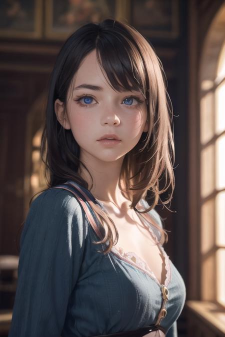 princess,castle,Nordic 1girl, realistic , (8k, RAW photo, best quality, masterpiece), (realistic, photo-realistic), detailed eyes,natural lighting, depth of field, film grain, sharp,