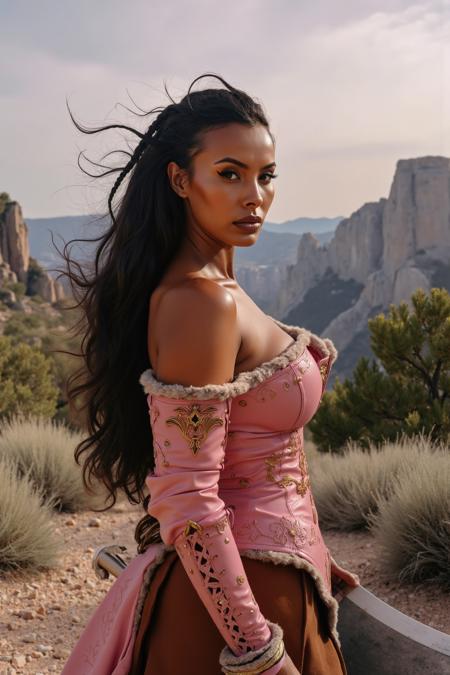 Maya Jama FLUX v2.0