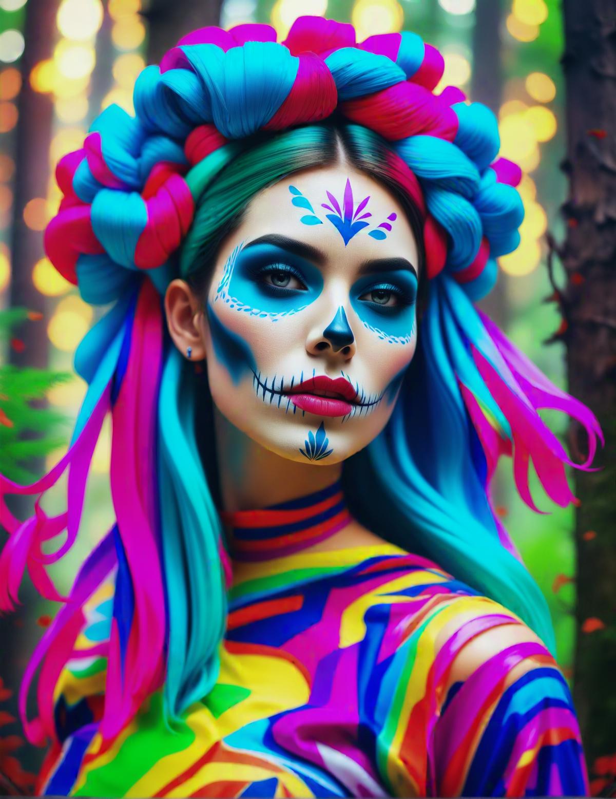 Catrina Makeup With Ornaments Xl - V1.0 