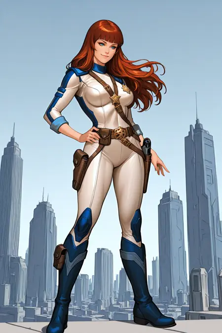 Nico from the Galaxy Ranger | Illustrious