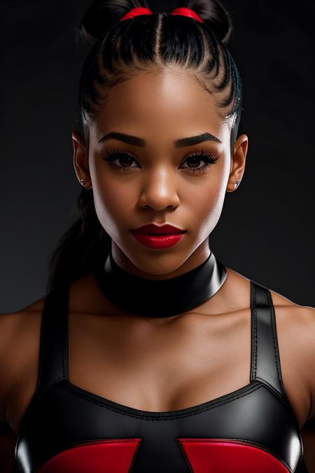 raw photo of (BiBECR01:0.99), ((black waist-long ponytail)), ((wearing long black ponytail on her chest: 1.2)), (red lipstick:1.3),a woman, RAW, close portrait photo, long brown coat, long haircut, pale skin, slim body, (high detailed skin:1.2), 8k uhd, dslr, soft lighting, high quality, film grain, Fujifilm XT3 sharp focus, f 5.6 dimly lit,  <lora:epiNoiseoffset_v2:1.2>