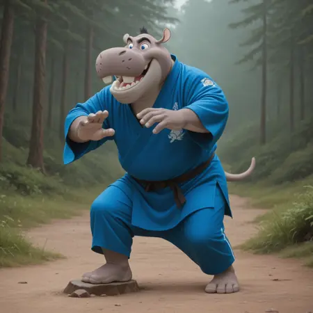 Lion Guard - Beshte (Hippo) - Illustrious