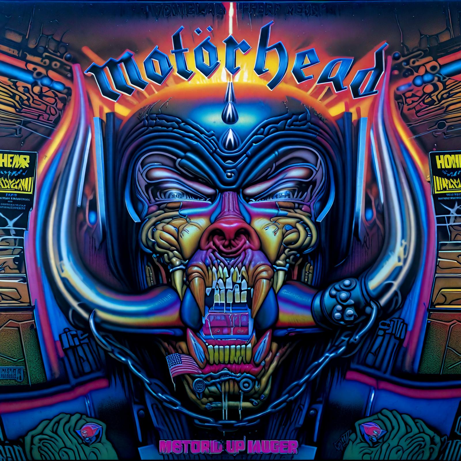 Motörhead Record Cover [SDXL] image by denrakeiw