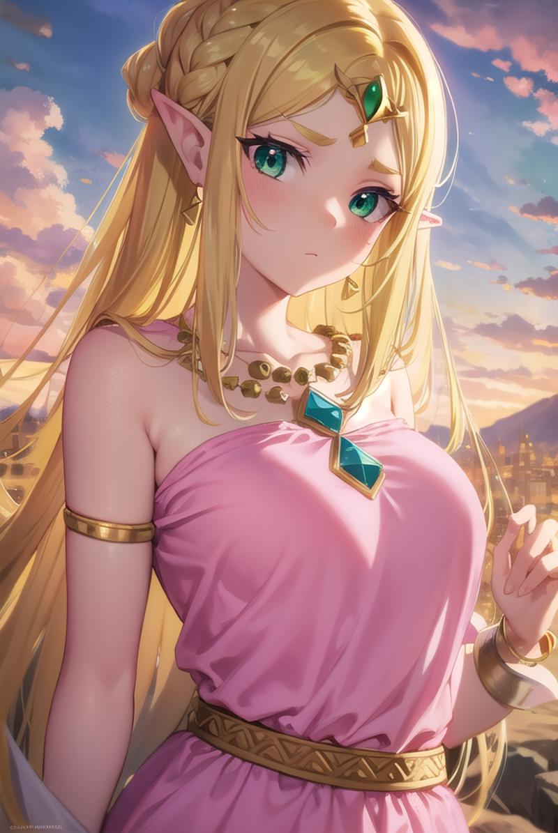 Princess Zelda (ゼルダ姫) - The Legend of Zelda (ゼルダの伝説) - COMMISSION image by nochekaiser881