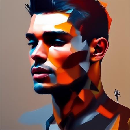 0xwpap, portrait of a man