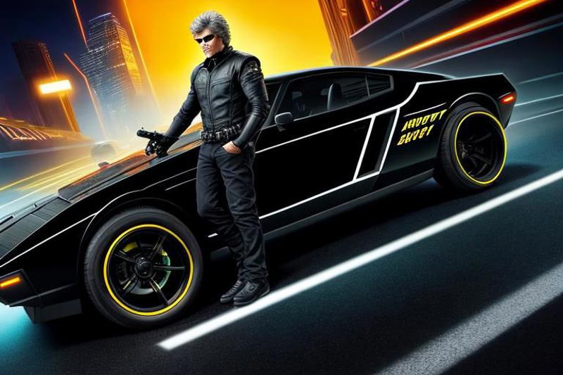 K.I.T.T. (Knight Rider) Generator Concept image by boy_666