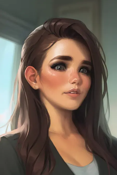 Calm artist style LORA