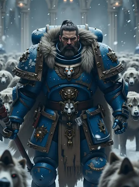 Adeptus Astartes [Space Marine/Custodes] FLUX (WARHAMMER 40K ARMOR CONCEPT)