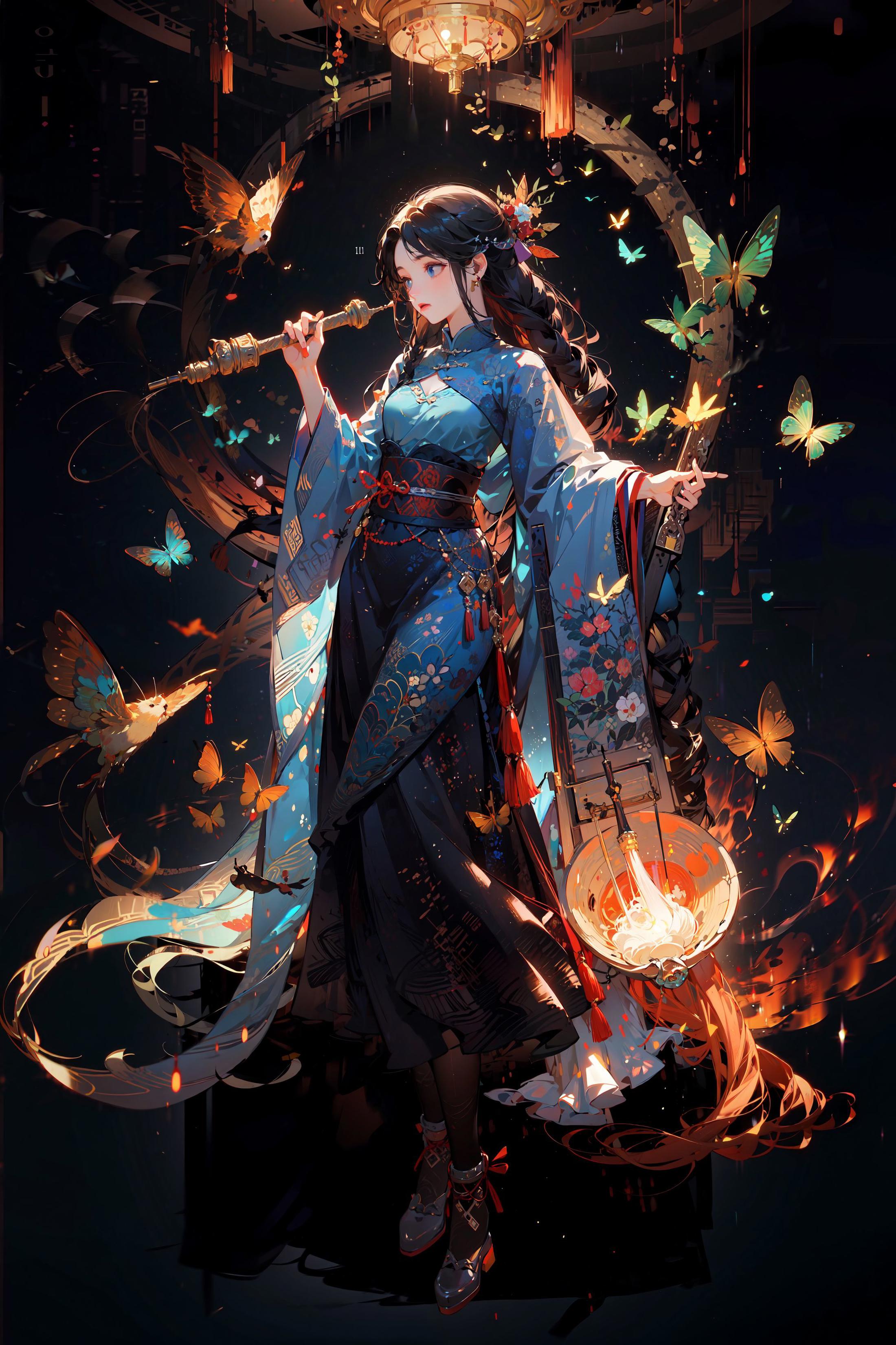 花想容/Chinese style/古风/中国風です Lora image by chosen