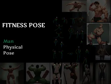 Fitness pose