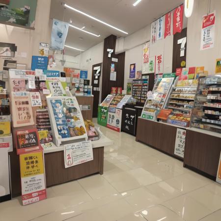 masterpiece, best quality, ultra-detailed, illustration,
7eleven, scenery, indoors, tile floor, tiles, shop, multiple boys, multiple girls, realistic, photo (medium), photo background
 <lora:7eleven_scenery_SD15_V1:1>