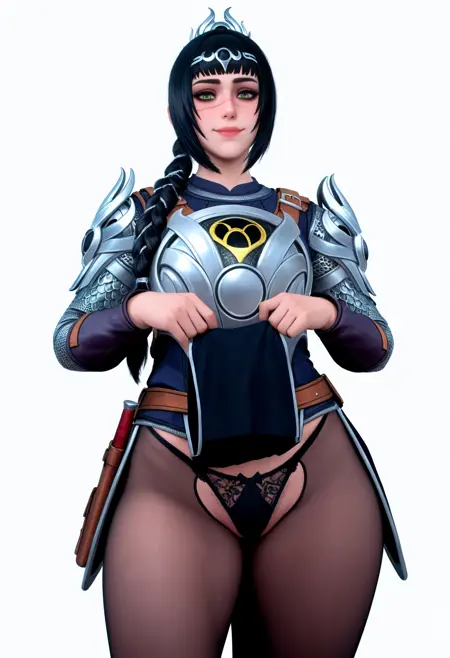 Semi-Realistic Thick Woman Style - IllustriousXL - Noob LORA