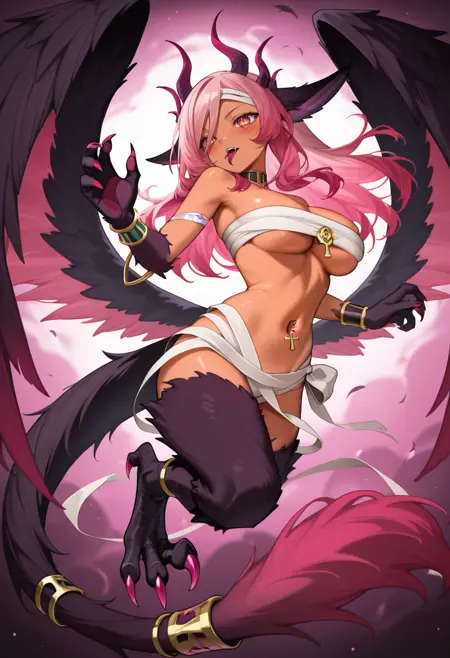 Trickywi v2 | Harpy Dragon Vtuber | IllustriousXL/NoobAI-XL