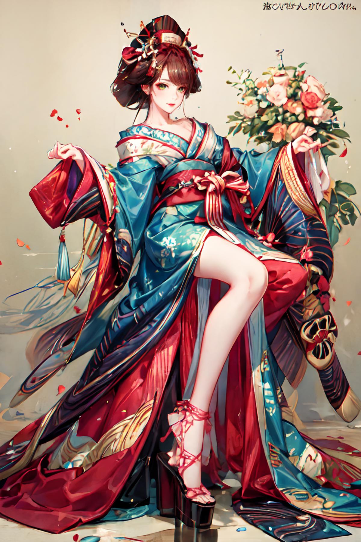 Oiran Traditional Fashion image by satan0106157