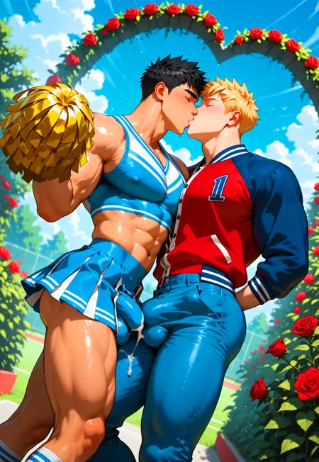 Heart Arch Background - Floral Trellis - Valentines Romance