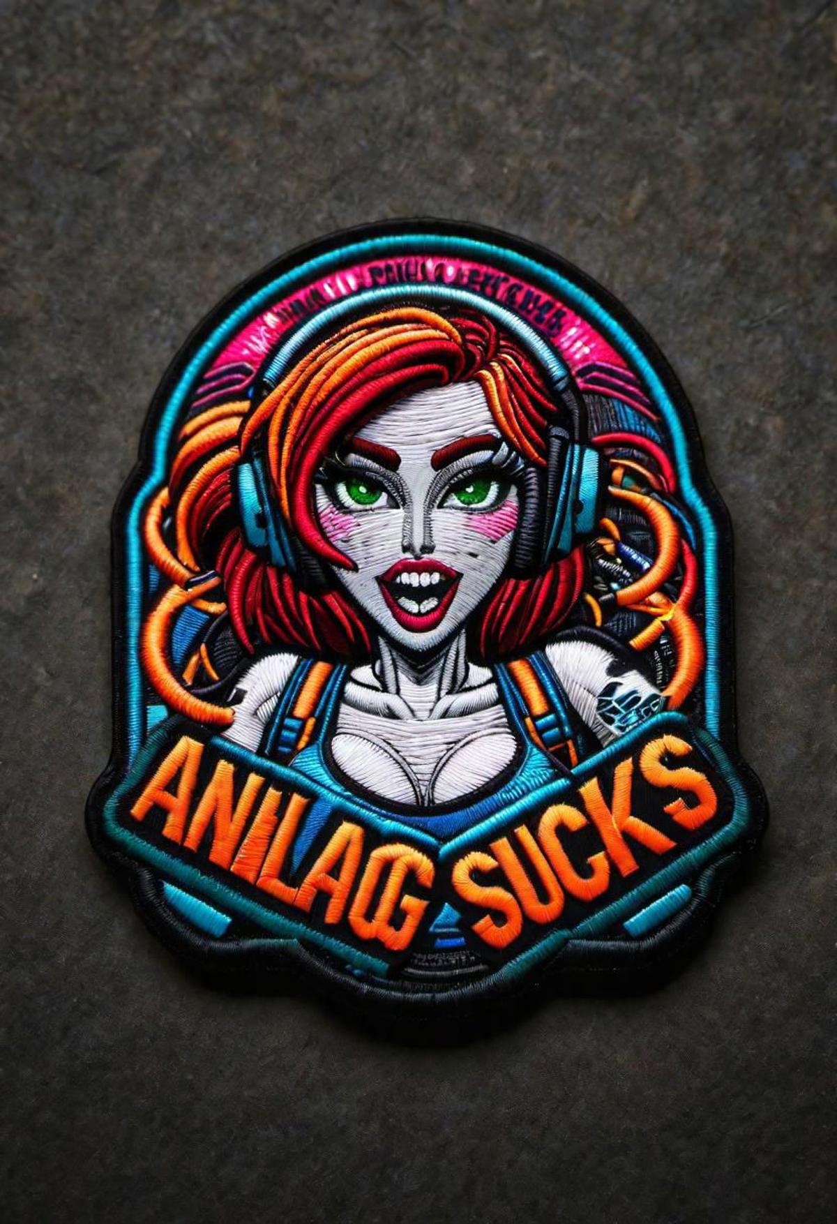 Embroidered Patch Style [SDXL] image by LazyPrompter