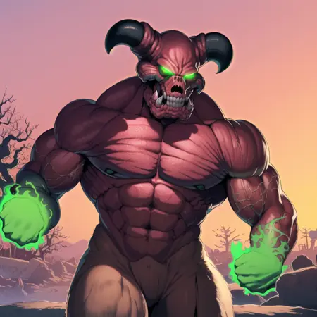 Classic Doom Baron of Hell